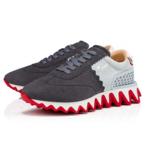 Christian Louboutin Runner Loubishark Flatscreen Islande/ecume Kid Sneaker