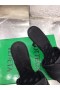 Bottega Veneta Lido Sandalen Zwart Intrecciato Leer Bottega Veneta Schoenen