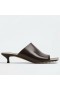Bottega Veneta Stretch Muildieren 40mm Zwart Lamsvacht Bottega Veneta Schoenen