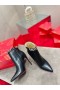 Christian Louboutin Keten Buit enkellaarsjes 100mm Zwart Kalfsleer