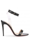 Christian Louboutin Jonatina Sandaal 100 Nappa Leder Zwart Hele CL Schoenen Winkel