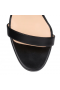 Christian Louboutin Jonatina Sandaal 100 Nappa Leder Zwart Hele CL Schoenen Winkel