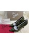 Christian Louboutin Kate Pomp 100MM Nappa Leder Vertlaine CL Schoenen