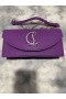 Christian Louboutin Loubi54 Koppeling Nappa Leder Jacaranda
