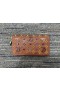 Christian Louboutin Loubinthesky Panettone Portemonnee Bruin Kalfsleer