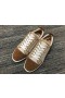 Christian Louboutin Louis Junior Orlato Sneakers Suede en Stof Bruin