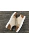 Christian Louboutin Louis Junior Orlato Sneakers Suede en Stof Bruin