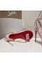 Christian Louboutin Mafaldina Spikes Sandalen 100mm Patent Lederen Roze
