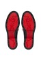 Christian Louboutin Cent Lug Vrouw Loafers Kalfsleer En Rode Veau Van Velours