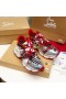 Christian Louboutin Rode Loper Platte Sneakers Neopreen Specchio Laser-Multicolor