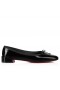 Christian Louboutin Schatje Jane Ballerina ' S Vog Patent Leather