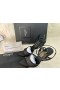 Saint Laurent Missy Sandalen in Tule 105mm Mesh En Leer Zwart