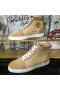 Christian Louboutin Louis Orlato High-Top Sneakers Suede Lederen Zand