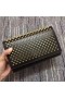 Christian Louboutin Paloma Koppeling kalfsleer en Gouden Spikes Zwart