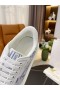 Dior Addict Lage Sneaker Top Wit Blauw Rubber Stoffen