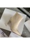 Dior D-Fame Enkellaars Beige Kalfsleer 80mm