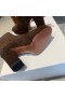 Dior D-Rise Suede Laarzen Donker Bruin 100mm