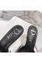 Dior Logo Bondage Pompen 85mm Zwart
