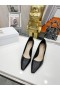 Dior Natuurlijk Trekken Lederen Pump Zwart