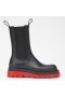 Bottega Veneta BV Band Chelsea Boots Rode Zool Bottega Veneta Schoenen