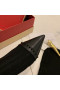 Christian Louboutin Dovi Dova Sok Booties 100mm Knie-hoge Laarzen, Gebreide Stof en Leer Zwart