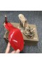 Christian Louboutin Fossiliza Sandalen 100mm PVC en Glitter Goud Leer