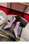 Christian Louboutin Ginko Pomp 85mm Pompen Nappa Leder zwart Lila