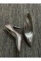 Christian Louboutin Kate Pompen 85mm Generfd Leder Metallic Zilver