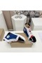 Christian Louboutin Louis High-top Sneakers Suede en Leer Multicolor
