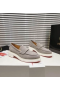Christian Louboutin Urbino Moc Loafers Suede Grijs