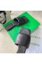 Bottega Veneta Rubber Lido Dia ' S Zwart Lamsvacht Bottega Veneta Schoenen