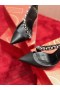 Christian Louboutin Deomina Keten Spike Spitse Teen Pompen 100mm CL Schoenen