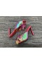 Christian Louboutin Iriserende Leer Mule Sandalen 100 Mm TPU Roze