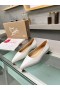 Christian Louboutin Kate Ballerina Flats Patent Leather White Christian Louboutin Schoenen