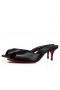 Christian Louboutin Mij Dolly 55 Mm Muildieren Nappa Leder Zwart Christian Louboutin Schoenen