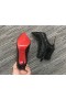 Christian Louboutin Snakilta Spiked Enkel Laarzen 100mm Patent Leather