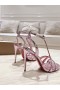Christian Louboutin Tangeuva Sandalen 100mm Reliëf Lederen Roze