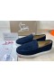 Christian Louboutin Varsiboat Boot Schoenen Kalfsleer Marine Christian Louboutin Schoenen