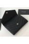 Saint Laurent Kleine Envelop Portemonnee Noir Leer Saint Laurent Portemonnee