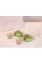 Jimmy Choo 45 mm Dia ' s kalfsleer Rits Tas Groen