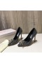 Jimmy Choo Cristais Assepoester 105mm Pompen Zwart