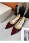 Jimmy Choo Liefde Flatscreen lakleder Bourgondië