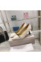 Jimmy Choo Patent Leren Rosalia 65mm Pompen Parel Detail Beige
