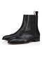Christian Louboutin Boabi Chelsea Boots Kalf Lederen Pomerans Zwarte Christian Louboutin Schoenen