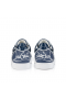 Christian Louboutin Leuk Vieira Sneakers Kalfsleer Met Alligator Embossing Blauw