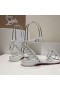 Christian Louboutin Mafaldina Platte Sandalen Nappa Leer Wit