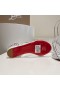 Christian Louboutin Mafaldina Platte Sandalen Nappa Leer Wit