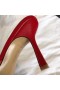 Bottega Veneta Stretch Muildieren 90mm Rode Lamsvel Bottega Veneta, Muildieren