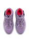 Christian Louboutin Astroloubi Mid High-Top Sneakers Kalfsleer Veau Van Velours En Rubber Parme