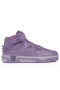 Christian Louboutin Astroloubi Mid High-Top Sneakers Kalfsleer Veau Van Velours En Rubber Parme